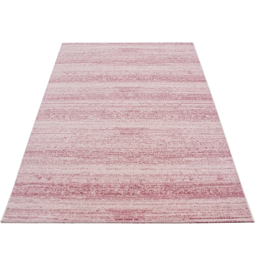 Dywan nowoczesny Plus różowy 80 cm x 150 cm - Nowoczesne fasony do salonu i pokoju