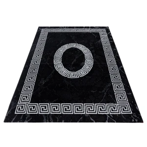 Dywan nowoczesny Plus ornament czarny 120 cm x 170 cm