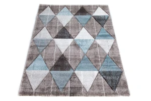 Dywan Diamond Trójkąty Pastelowe 160 cm x 230 cm