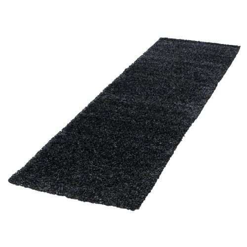 Dywan shaggy  Antracyt 80 cm x 250 cm - Nowoczesne fasony do salonu i pokoju