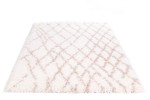 Dywan poliestrowy Dream Kratka Beżowa 160 cm x 230 cm