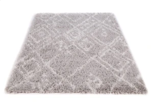 Dywan poliestrowy Dream Romby II Szary 80 cm x 150 cm