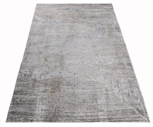 Dywan Vintage Opera 3D beżowo-szary 80 cm x 150 cm - Nowoczesne fasony do salonu i pokoju
