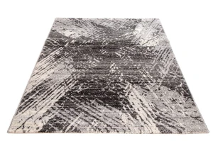 Dywan Florance Kreski szare 120 cm x 170 cm