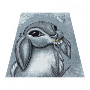 Dywan dziecięcy Funny króliczek niebieski 200 cm x 290 cm