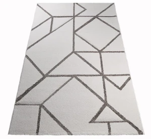 Dywan Vegas Home 3D Linie kremowy 80 cm x 150 cm