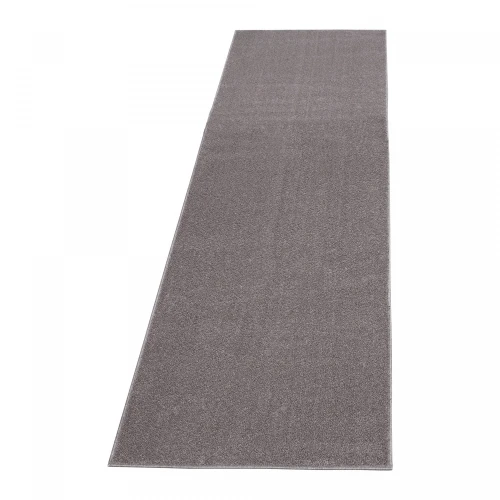 Dywan jednolity Ata beżowy 80 cm x 250 cm - Nowoczesne fasony do salonu i pokoju