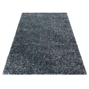 Dywan shaggy Enjoy niebieski multikolor 60 cm x 110 cm