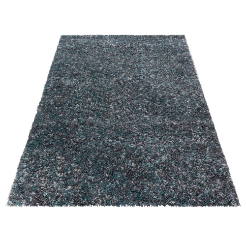 Dywan shaggy Enjoy niebieski multikolor 60 cm x 110 cm - Nowoczesne fasony do salonu i pokoju