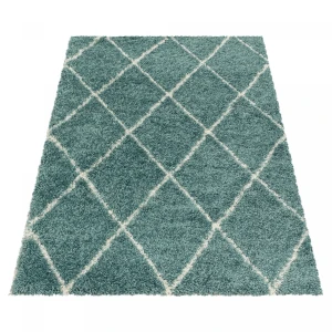 Dywan shaggy Alvor kratka niebieski 60 cm x 110 cm