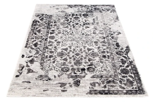 Dywan Elegance Vintage Orient Kremowo Szary 120 cm x 170 cm   - Nowoczesne fasony do salonu i pokoju