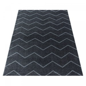 Dywan nowoczesny Rio zygzak szary 120 cm x 170 cm 