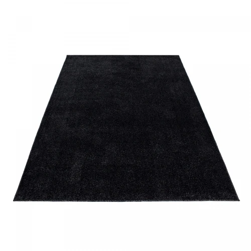 Dywan jednolity Ata antracyt 140 cm x 200 cm - Nowoczesne fasony do salonu i pokoju
