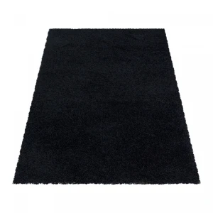 Dywan shaggy Sydney czarny 80 cm x 150 cm 