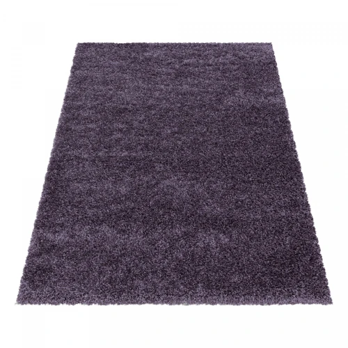 Dywan shaggy Sydney fioletowy 120 cm x 170 cm - Nowoczesne fasony do salonu i pokoju