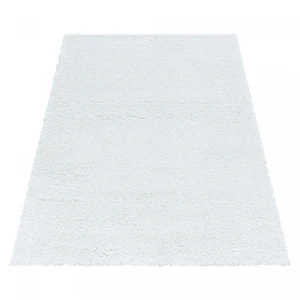Dywan shaggy Fluffy Super Soft biały 80 cm x 150 