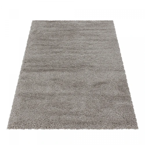 Dywan shaggy Fluffy Super Soft beżowy 60 cm x 110 cm - Nowoczesne fasony do salonu i pokoju