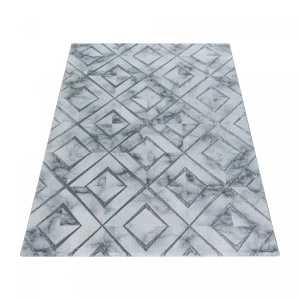 Dywan ekskluzywny Naxos romby szare 140 cm x 200  cm  