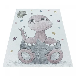 Dywan dziecięcy Funny smoczek różowy 160 cm x 230 cm