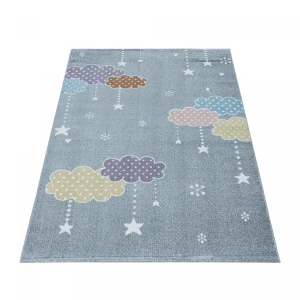 Dywan dziecięcy Lucky kolorowe chmurki 200 cm x 290 cm