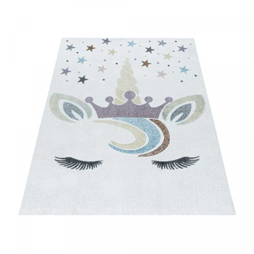 Dywan dziecięcy Lucky tajemnicza księżniczka 160 cm x 230 cm  - Nowoczesne fasony do salonu i pokoju