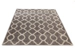 Dywan Lotto geometria jasno szary 133 cm x 190 cm