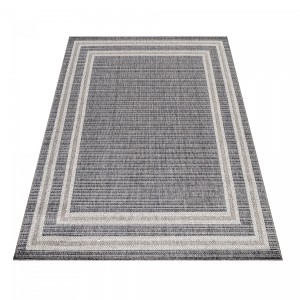 Dywan płaskotkany Aruba szary 240 cm x 340  