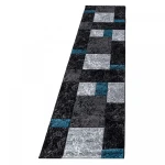Dywan nowoczesny Hawaii szaro-turkusowy 80 cm x 300 cm