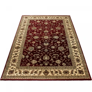 Dywan klasyczny Marrakesh czerwono-kremowy 80 cm x 150 cm