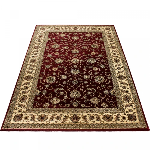 Dywan klasyczny Marrakesh czerwono-kremowy 200 cm x 290 cm  - Nowoczesne fasony do salonu i pokoju