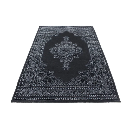 Dywan klasyczny Marrakesh rozeta szary 160 cm x 230 cm  - Nowoczesne fasony do salonu i pokoju