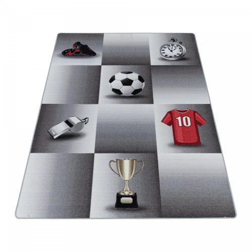 Dywan dziecięcy Play dla małego piłkarza 140 cm x 200 cm - Nowoczesne fasony do salonu i pokoju