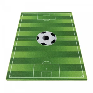 Dywan dziecięcy Play boisko zielony 160 cm x 230 cm