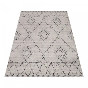 Dywan poliestrowy Berber beżowy 80 cm x 150 cm