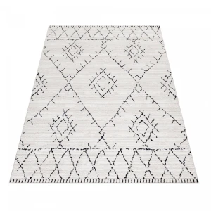 Dywan poliestrowy Berber kremowy 240 cm x 340 cm  