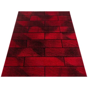 Dywan nowoczesny Beta czerwono-czarny 120 cm x 170 cm 