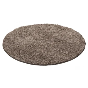 Dywan shaggy Dream cappucino 120 cm x 120 cm  koło 
