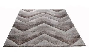 Dywan Diamond New jodełka szaro-beżowy 160 cm x 220 cm
