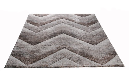 Dywan Diamond New jodełka szaro-beżowy 160 cm x 220 cm - Nowoczesne fasony do salonu i pokoju