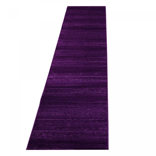 Dywan nowoczesny Plus fioletowy 80 cm x 300 cm - Nowoczesne fasony do salonu i pokoju