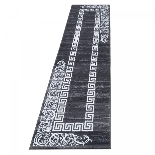 Dywan Miami grecki szaro-kremowy 80 cm x 300 cm - Nowoczesne fasony do salonu i pokoju