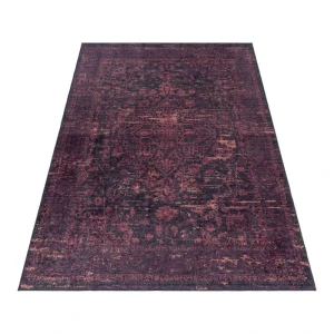 Dywan z nadrukiem Fiesta Loft czerwono-czarny 200 cm x 290 cm 
