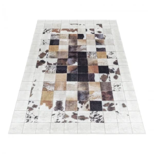 Dywan z nadrukiem Fiesta patchwork skóry 140 cm x 200 cm 