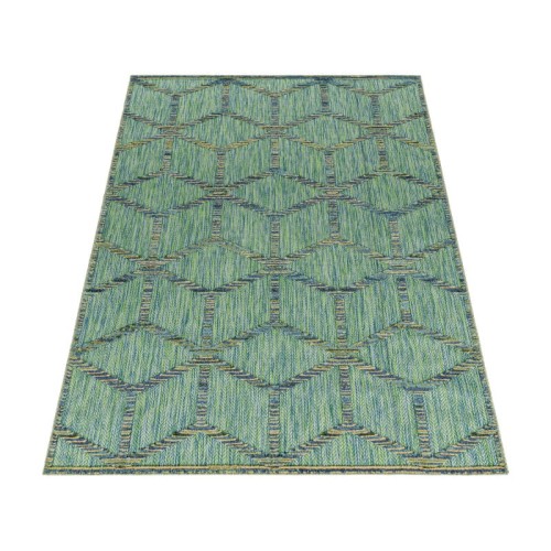 2dywan-zewnętrzny-bahama 3D-romby-zielony-rzut2.jpg