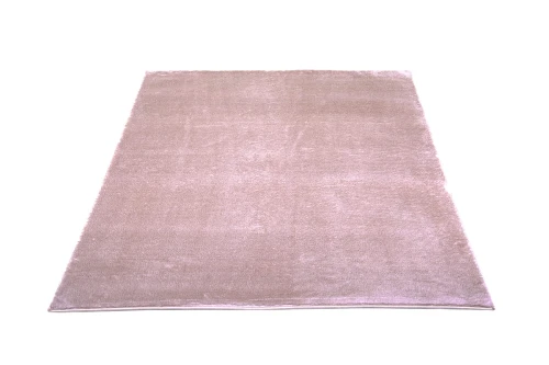 Dywan pluszowy Catwalk beżowy 160 cm x 220 cm  - Nowoczesne fasony do salonu i pokoju