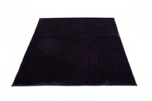 Dywan pluszowy Catwalk czarny 60 cm x 100 cm