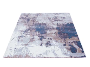 Dywan nowoczesny Reflection szaro-granatowy 120 cm x 170 cm