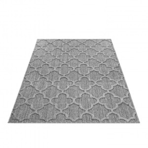 Dywan sznurkowy Patara koniczyna szary 200 cm x 290 cm  