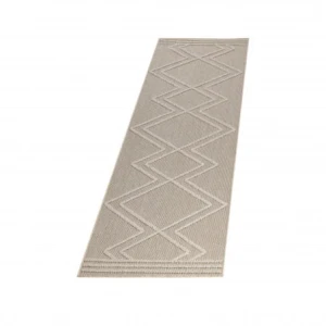 Dywan sznurkowy Patara aztecki beżowy 80 cm x 250 cm 