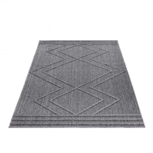 Dywan sznurkowy Patara aztecki szary 120 cm x 170 cm 